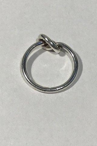 Georg Jensen Sterling Sølv Ring Love Knot No A44B - Danam Antik