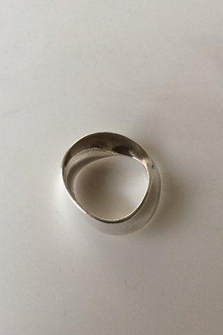 Georg Jensen Sterling Sølv Ring Møbius - Danam Antik