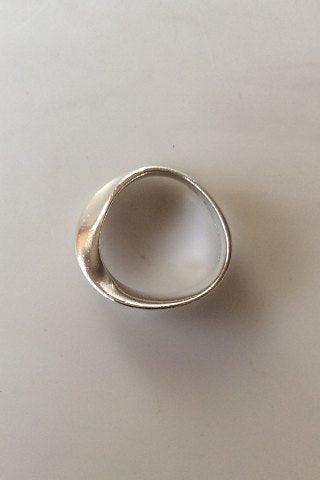 Georg Jensen Sterling Sølv Ring Møbius - Danam Antik