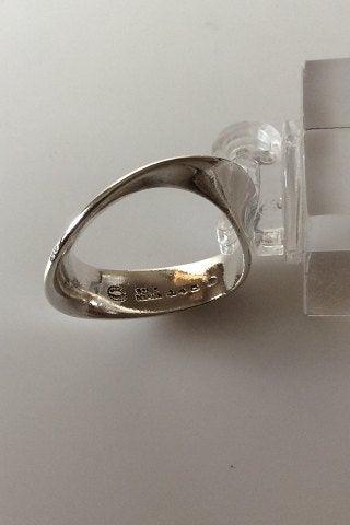 Georg Jensen Sterling Sølv Ring Møbius - Danam Antik