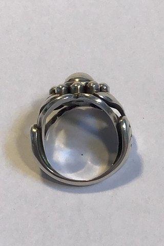 Georg Jensen Sterling Sølv Ring No 10 - Danam Antik