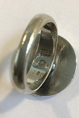 Georg Jensen Sterling Sølv Ring No 107 - Danam Antik