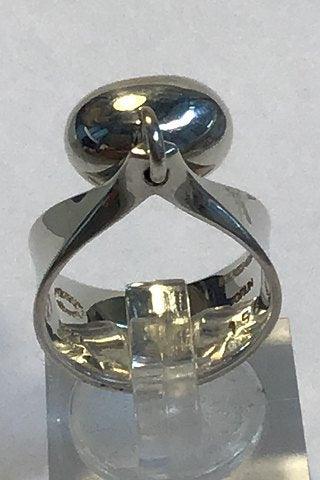 Georg Jensen Sterling Sølv Ring No 156 Torun - Danam Antik