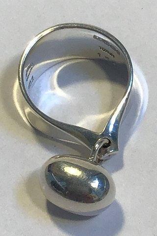 Georg Jensen Sterling Sølv Ring No 156 Torun - Danam Antik