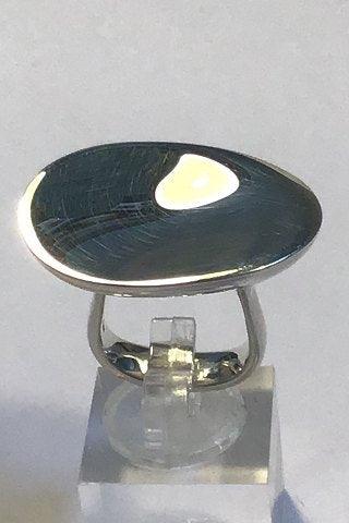 Georg Jensen Sterling Sølv Ring No 187 Torun - Danam Antik