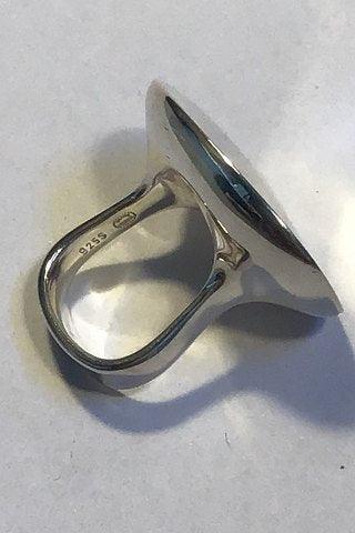 Georg Jensen Sterling Sølv Ring No 187 Torun - Danam Antik