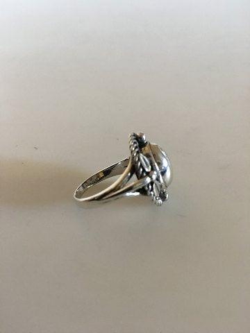 Georg Jensen Sterling Sølv Ring No. 1A - Danam Antik