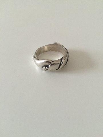 Georg Jensen Sterling Sølv Ring No 240A - Danam Antik