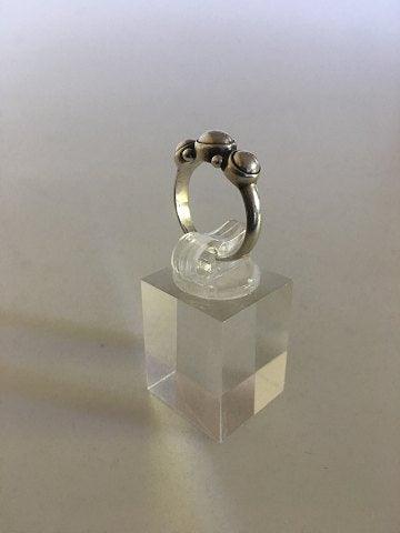 Georg Jensen Sterling Sølv Ring No 3 - Danam Antik