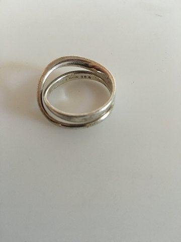 Georg Jensen Sterling Sølv Ring No 369 af Torun - Danam Antik