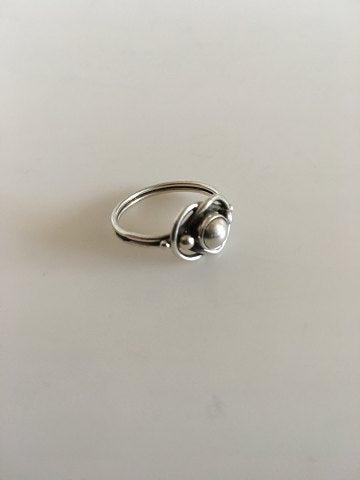 Georg Jensen Sterling Sølv Ring No 5 - Danam Antik