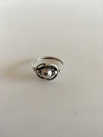 Georg Jensen Sterling Sølv Ring No 5 - Danam Antik