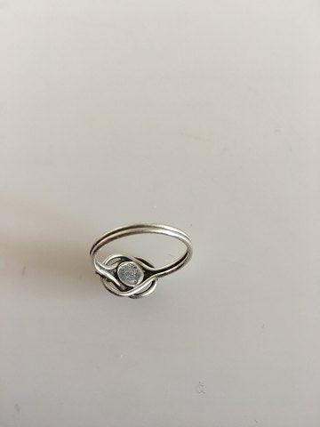 Georg Jensen Sterling Sølv Ring No 5 - Danam Antik