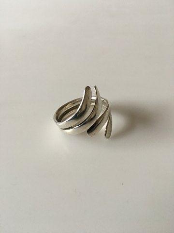 Georg Jensen Sterling Sølv Ring No. A10 - Danam Antik