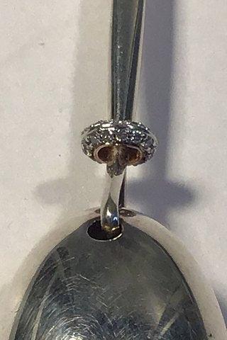 Georg Jensen Sterling Sølv Vedhæng Dew Drop Torun - Danam Antik