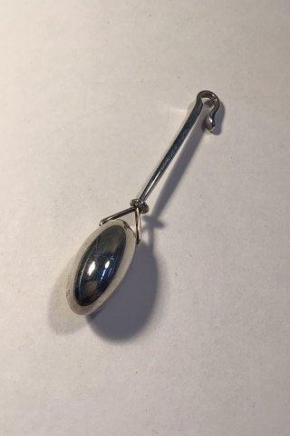 Georg Jensen Sterling Sølv Vedhæng Dew Drop Torun - Danam Antik