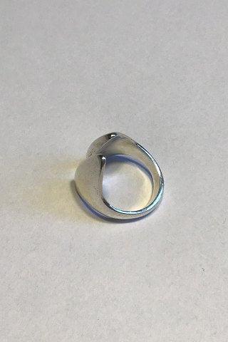 Hans Hansen Moderne Ring i Sterling Sølv No. 201 - Danam Antik