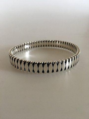 Hans Hansen Sterling Sølv Armbånd No 202 - Danam Antik