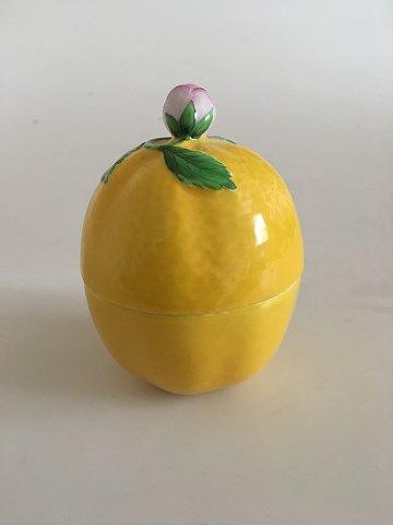 Herend Ungarsk Chinese Bouquet Grøn Citron Sukkerskål - Danam Antik