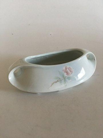 Heubach Art Nouveau Oval Blomster Bassin Vase - Danam Antik