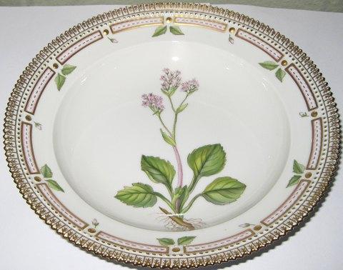 Kgl. Porcelæn Flora Danica Dyb Tallerken 20/3546 - Danam Antik