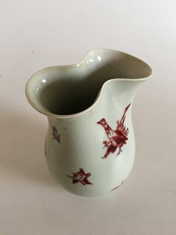 Kgl. Porcelæn Unika vase af Thorkild Olsen fra 1950 - Danam Antik