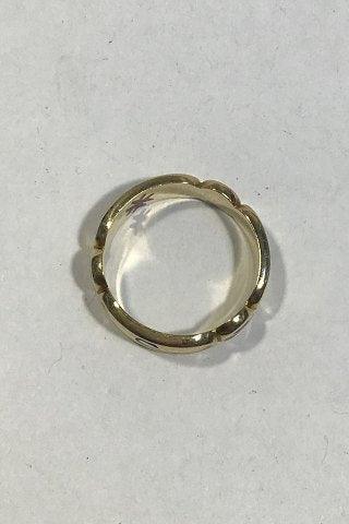Lind 14K Guld Loge Ring - Danam Antik