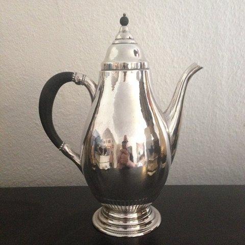 Meget tidlig Georg Jensen Sølv Kaffekande No 27 fra 1904-1908 - Danam Antik