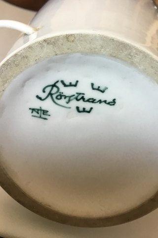 Rørstrand Art Nouveau Unika Vase med fugle omlavet til lampe - Danam Antik