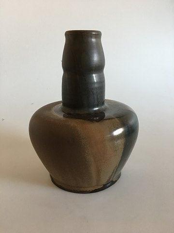 Rørstrand Unika Art Nouveau Vase med løbeglasur af Nils Emil Lundström fra omkring 1900 - Danam Antik