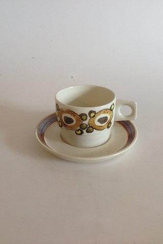 Royal Copenhagen Aluminia Nucella Kaffekopper No 3465 - Danam Antik