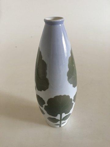 Royal Copenhagen Art Nouveau Grøn Vase No 312/199 - Danam Antik