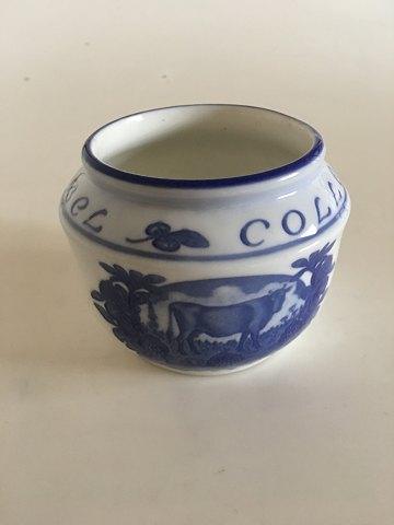 Royal Copenhagen Art Nouveau Smør krukke "Bel Colles Farm" - Danam Antik