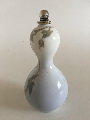 Royal Copenhagen Art Nouveau Sølv monteret Baluster formet vase 43/121 - Danam Antik