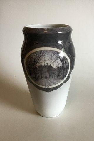 Royal Copenhagen Art Nouveau Unika Vase af Inger Bugge fra 1922 - Danam Antik