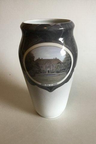 Royal Copenhagen Art Nouveau Unika Vase af Inger Bugge fra 1922 - Danam Antik