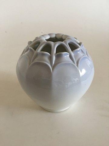 Royal Copenhagen Art Nouveau Vase gennembrudt No 53/257 - Danam Antik