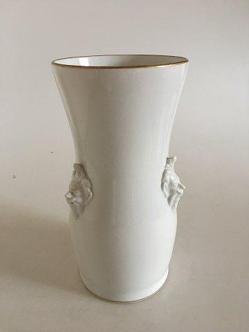 Royal Copenhagen Art Nouveau Vase med ansigter No 21/81 - Danam Antik