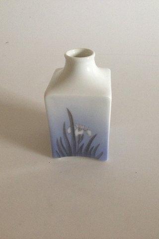 Royal Copenhagen Art Nouveau Vase med Summerfugl No 188/653 - Danam Antik