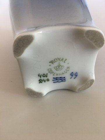 Royal Copenhagen Art Nouveau Vase No. 401/240 med Kløver Dekoration - Danam Antik