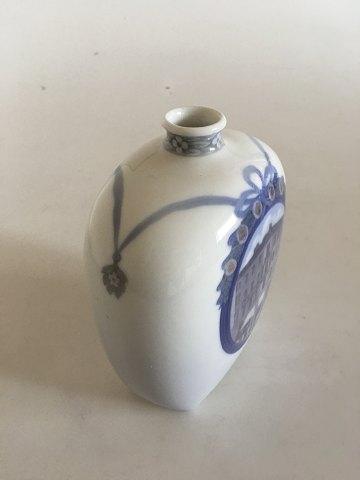 Royal Copenhagen Art Nouveau Vase Politiken fra 1909 No 1083 - Danam Antik