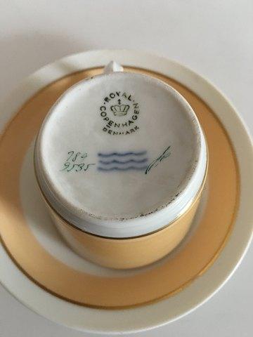 Royal Copenhagen Bernstorff Espresso Kop og Underkop No 9535 - Danam Antik