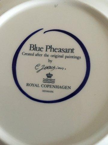 Royal Copenhagen Blå Fasan Kagetallerken No 615 - Danam Antik