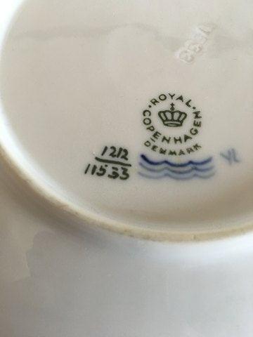 Royal Copenhagen Blå Vifte Kage Tallerken No 11533 - Danam Antik