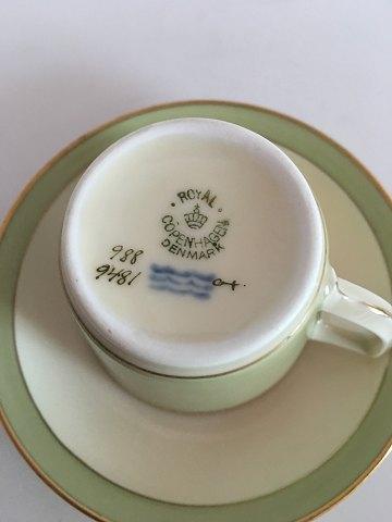 Royal Copenhagen Dagmar Kaffekop og Underkop No 9481 - Danam Antik