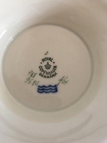 Royal Copenhagen "Dagmar" Sovseskål med Påsat Underfad No. 9580 - Danam Antik