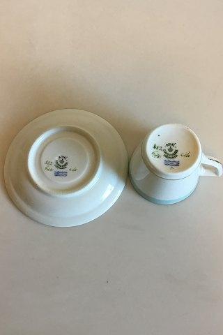 Royal Copenhagen Dybbøl Kaffekop og underkop No 9481 - Danam Antik