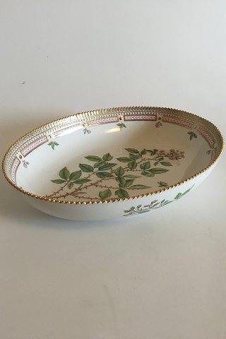 Royal Copenhagen Flora Danica Oval Skål No 20/3507 - Danam Antik