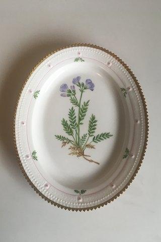 Royal Copenhagen Flora Danica Ovalt Serveringsfad No 735/3516 - Danam Antik