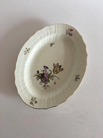 Royal Copenhagen Frijsenborg Ovalt Fad No 1555 - Danam Antik